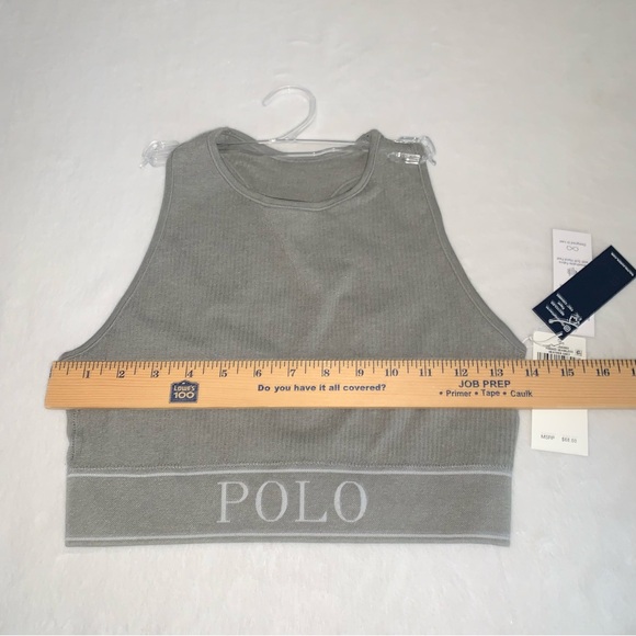 Polo‎ Ralph Lauren gray sports bra size XL new with tags - Picture 3 of 7